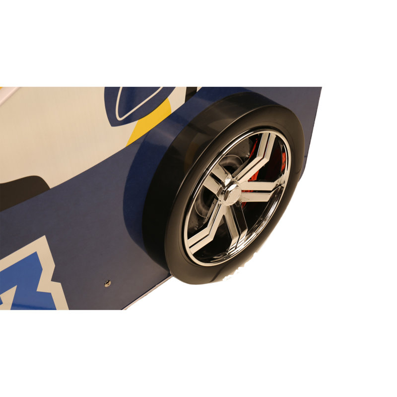 Supreme Energy Racing Car Bed, Blue