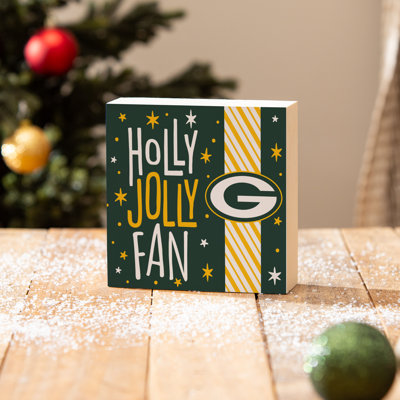 Plaque murale en bois Green Bay Packers