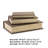 Jolly Decor Storage Book Box Set Of 3, Linen, Velvet Lining-99517243