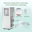 Climatiseur portatif 10000 BTU - climatiseur 3 en 1 avec ventilateur et déshumidificateur, fonctionnement silencieux, télécommande (portée de 23 pi), minuterie 24H, ensemble de fenêtre inclus, refroidissement efficace pour les pièces jusqu'à 450 pieds carrés