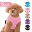 Harnais pour chien en maille, harnais anti-traction ajustable et rembourré avec anneau en D et boucle pour chiens-2013099506-2013099467