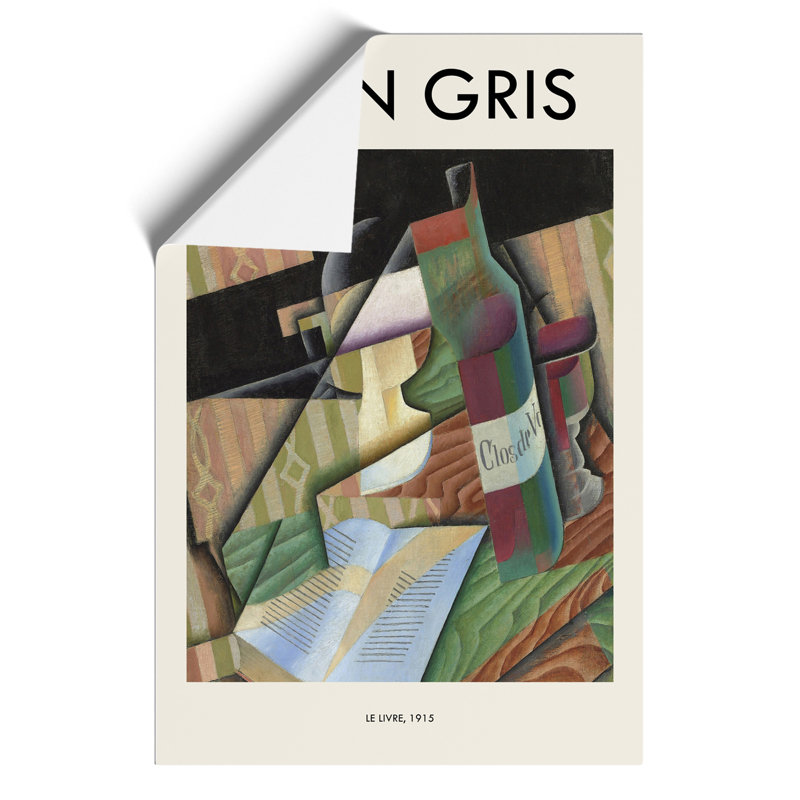 Le Livre Print by Juan Gris - Frameless Print, 42cm H x 30cm W x 0.1cm D
