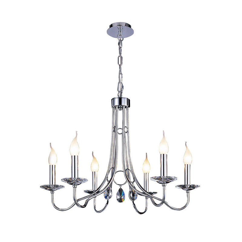 6 - Light Candle Style Chandelier