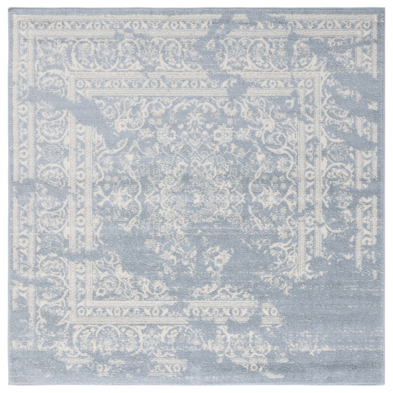 Nuss Performance Oriental Rug, Square 6'