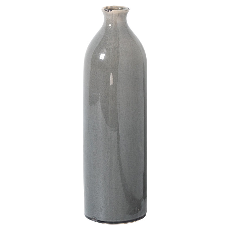 Gwenifer Jar, Grey, 57cm H x 17cm W x 17cm D