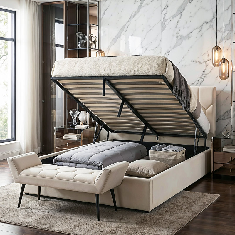 GRIMSBY Piece Bedroom Set, Beige