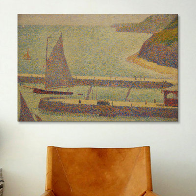 " Port En Bressin " by Georges Seurat