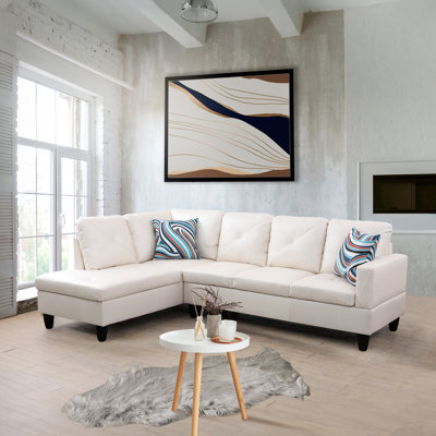 Alumita 2 - Piece Faux Leather Sectional