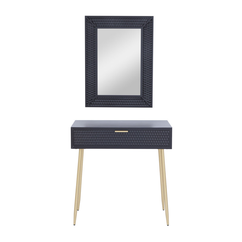 Duard 31.00'' Console Table, Black