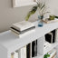 Bibliothèque de rangement 6 cubes, bibliothèque de 53 po de hauteur avec conception anti-basculement, tablette autoportante moderne-943290446