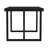 Weldin Dining Table with Parasol Hole in Black