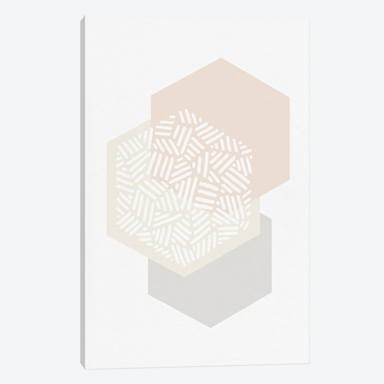 «Minimalist Geometric I» par Orara Studio - Impression sur toile tendue sur toile tendue avec châssis, Toile tendue