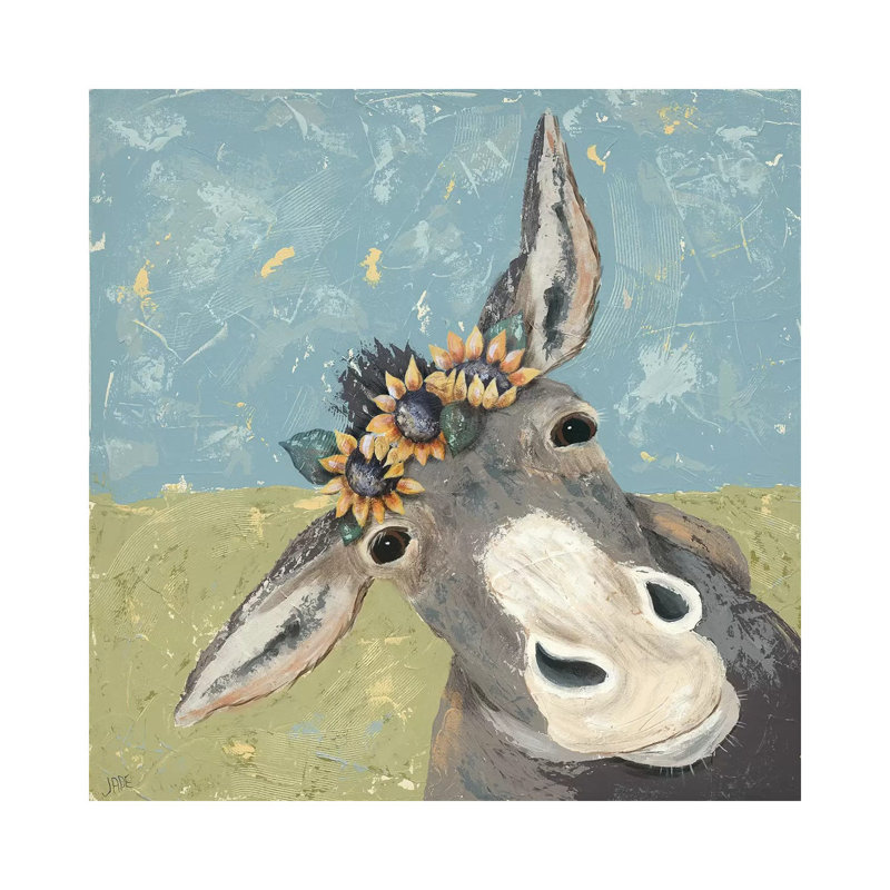 Farm Fun V by Jade Reynolds - Wrapped Canvas Print, 30.48 cm H x 30.48 cm W