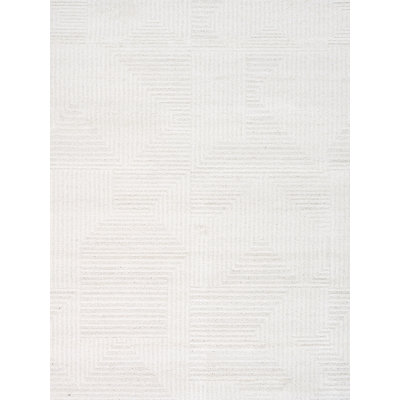 Tapis ivoire en polypropylène Sutton
