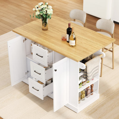 120 cm W Kitchen Island