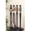 Ensemble de sculpture brune en poly-901078816-901078813