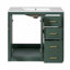 Meuble-lavabo de salle de bain avec lavabo, meuble de rangement à structure en bois, meuble-lavabo autoportant avec tiroirs de rangement et portes à fermeture douce-1863386925