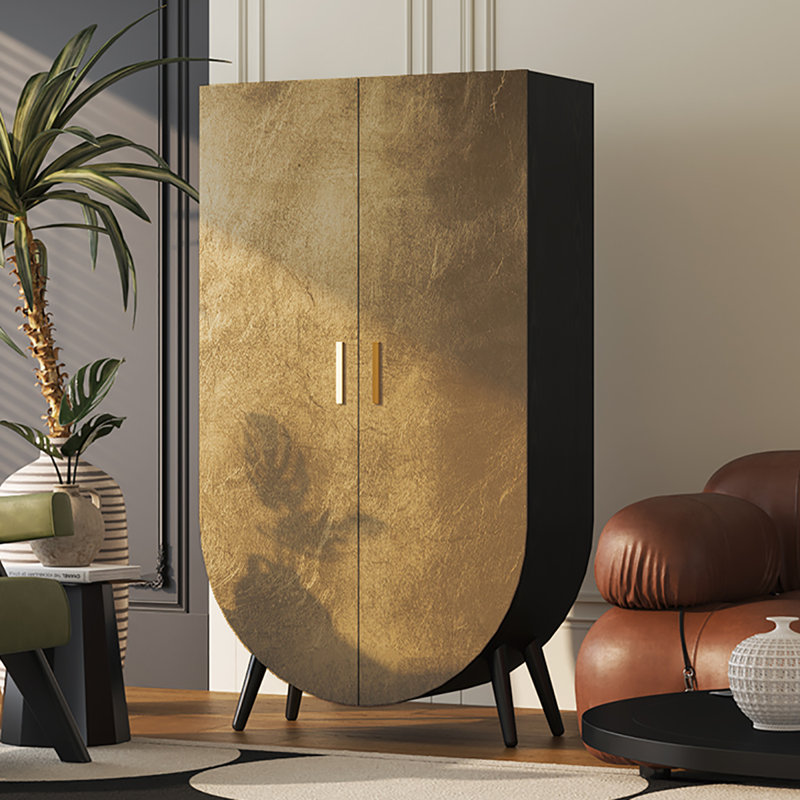 Garde-robe de chambre à coucher à double porte