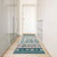 Machine Printed 229cm X 79cm Area Rug