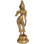 10-Inch Handmade Brass Devi Parvati Statue - Divine Feminine Goddess Hindu Spiritual Home Decor Sculpture