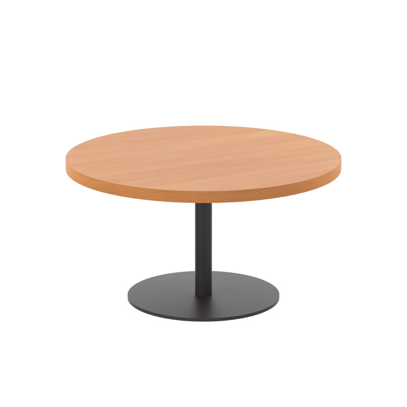 Eitelbert Pedestal Coffee Table, H*43cm x W*60cm x D*60cm, Grey