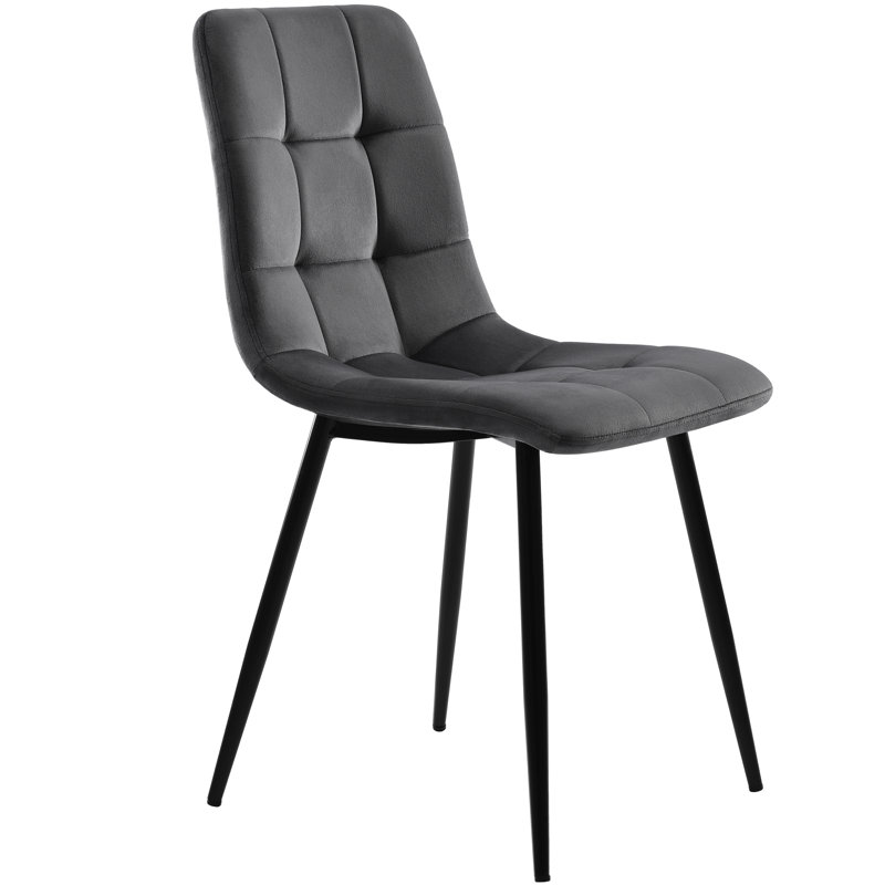 Raghul 4 - Person Dining Set, Dark Grey