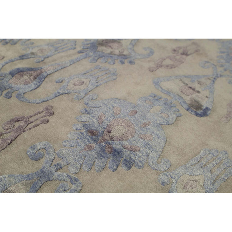 Damask Area Rug