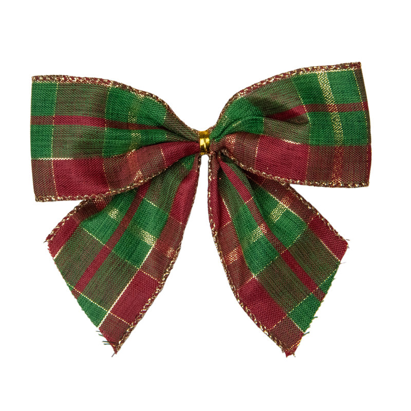 5'' Abstract Fabric Bow