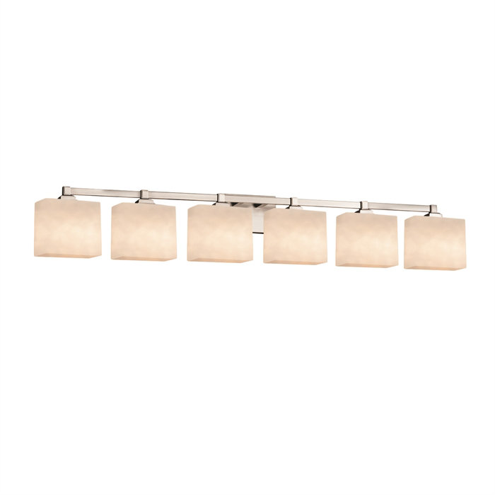 Ainka 6 - Light Dimmable Vanity Light, Polished Chrome