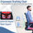 Drafting Chair Ergonomic Tall Office Chair Adjustable Height Computer Chair With Lumber Support Mid Back Task Mesh Desk Chair With Flip Up Arms Footrest Drafting Swivel Stool For Standing Desk, Pink-1138471985
