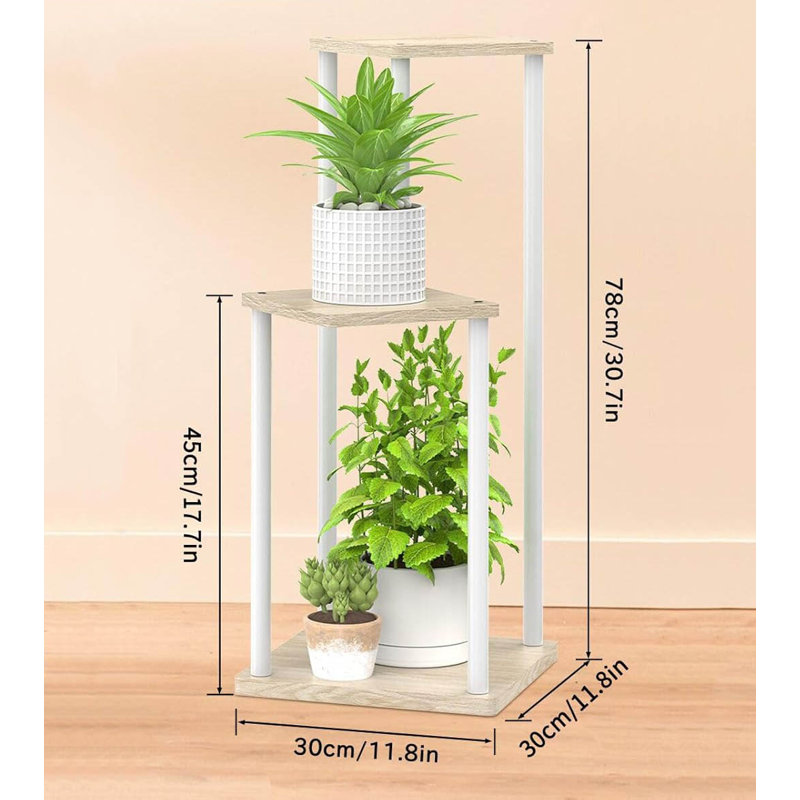 Plant Stand, White