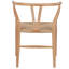 Chaise de salle à manger en bois massif à dossier Queen Anne Cantero-25968214