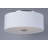 Lembrick Fabric Flush Mount-2090576878