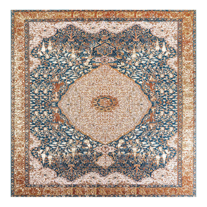 Tapis d'extérieur traditionnel, Carré 10 pi