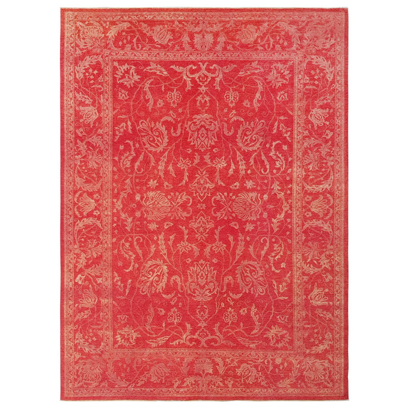 Agra One-of-a-Kind 9'10" X 13'9" Area Rug