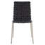 Chaise d'appoint rembourrée en cuir Brett-301507485-301507474