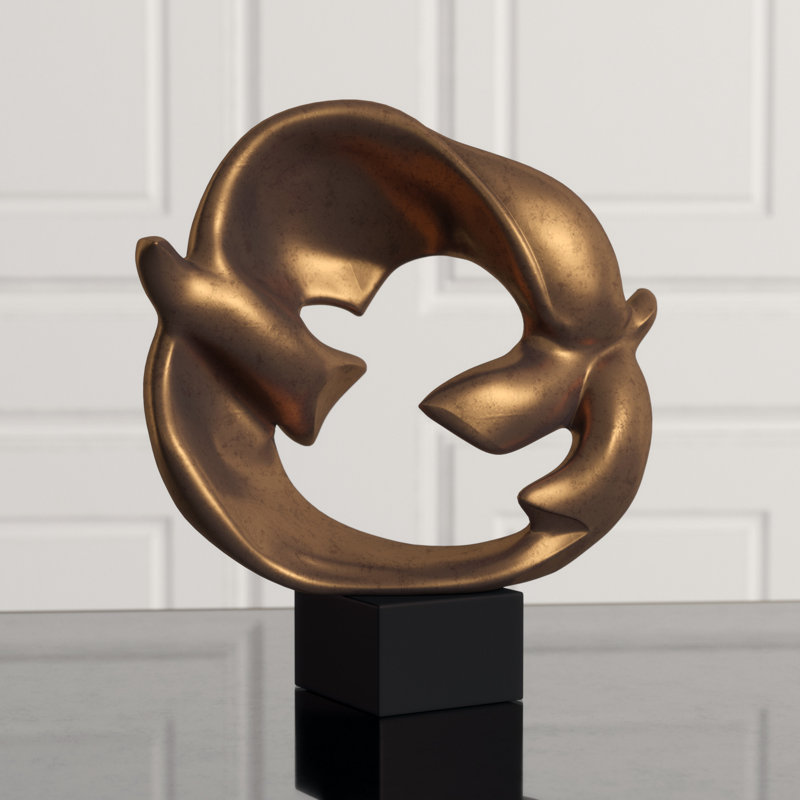 Doves of Peace Sculpture-Sm, 14" H x 16" W x 4.25" D