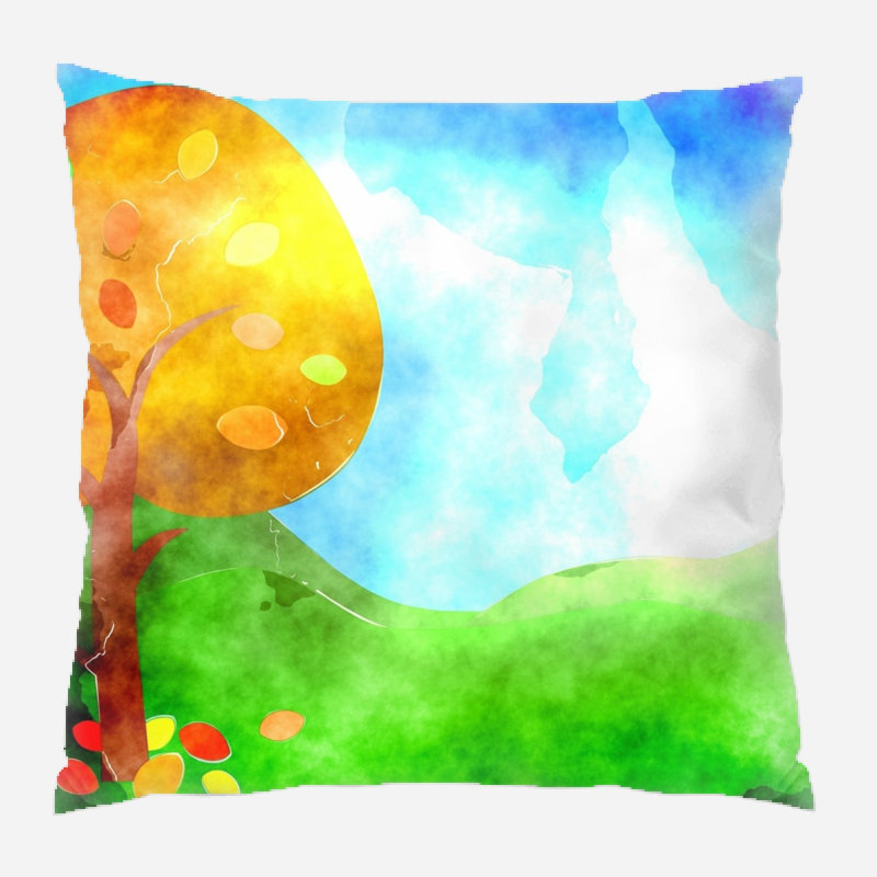 Housse et insert de coussin carré Dingler, Microsuède, Intérieur