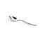 Ensemble de cuillères à dessert en acier inoxydable Clista | Argent | 7,2 po | 12 pièces