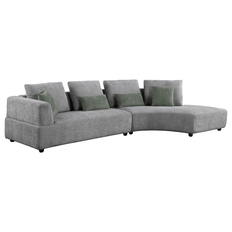 Canapé modulaire rembourré Lincoln