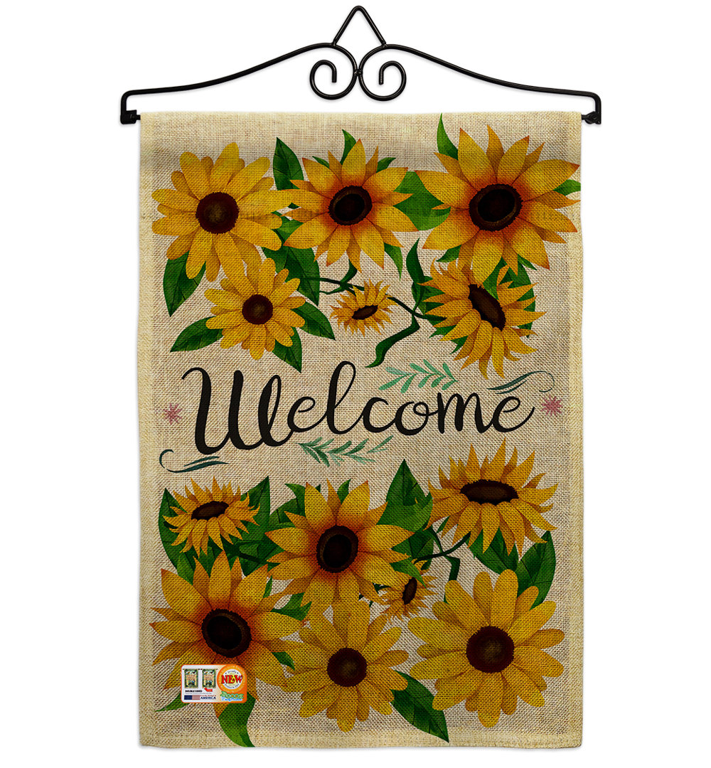 Tali Double Sided 18.5'' H x 13'' W Polyester Garden Flag August Grove®