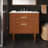 Modway Cassia 35'' Single Bathroom Vanity Base Only in Natural