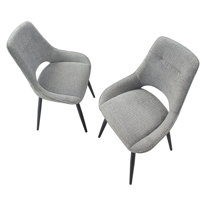 Ensemble de chaises d'appoint 2 pièces Modern Modern
