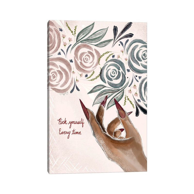 Every Time by DeeLashee - Painting on Canvas, 66.04cm H x 45.72cm W x 3.81cm D, Wrapped Canvas