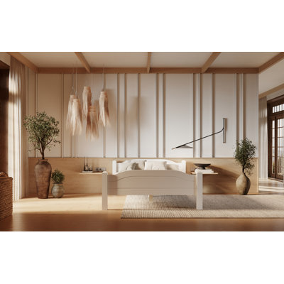 Vaill Solid Wood Bed