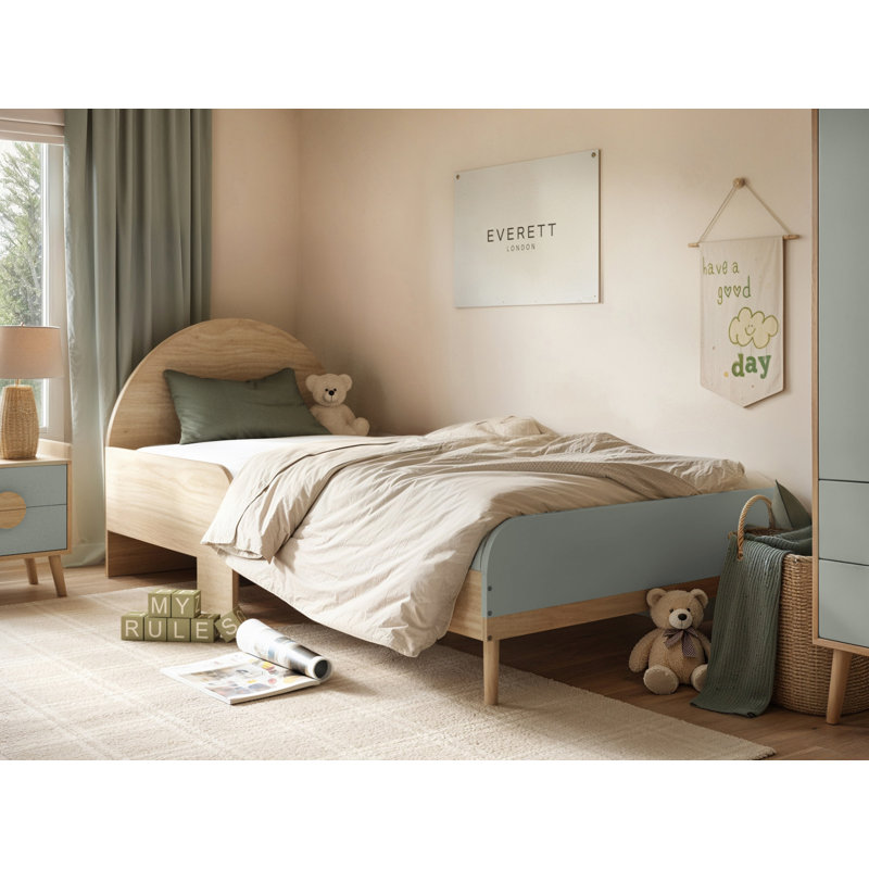 Single (3') Standard Bed Frame, Green