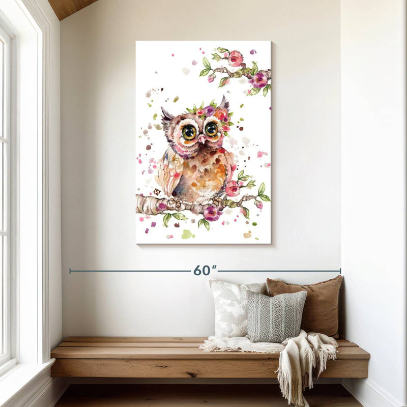 Brampt Sweet Owl, 45" H x 30" W