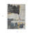 3' X 5' Charcoal Gray And Tan Abstract Washable Indoor Outdoor Area Rug