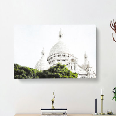 Montmartre Paris In France - Wrapped Canvas