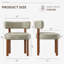 Chaise d'appoint rembourrée en similicuir-1189202461